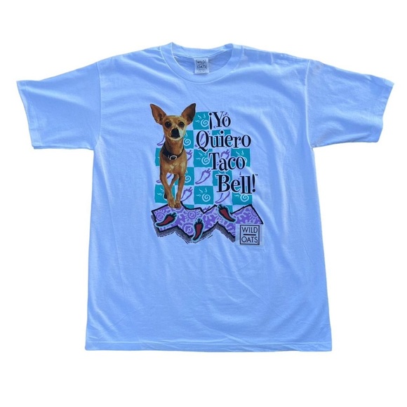 Vintage 1998 Single Stitch Yo Quiero Taco Bell Deadstock Promo Tee Size XL - Picture 1 of 4